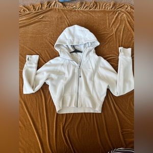 Lululemon Scuba Full-Zip Cropped Hoodie